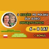 🌍 🇵🇱  KSIĄŻKI po polsku dla dzieci DWUJĘZYCZNYCH (6–8 lat) #dwujęzyczność #książki