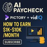 Faceless YouTube Automation with Pictory AI + VidIQ 🎥 How to Earn $1K–$10K/Month in Passive Income