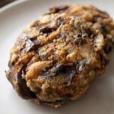 Burger di melanzane senza patate