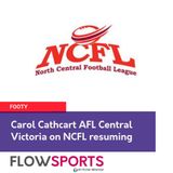 Carol Cathcart, AFL Central Victoria, on North Central Footy and Netball cancelled this weekend, and where to from here
