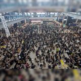 Continúan las manifestaciones en aeropuerto de Hong Kong