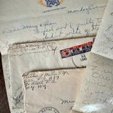 RDM 3/C Luther P Miller US Navy, PC-1187 and the USS Oberon - Letters Sent Home !