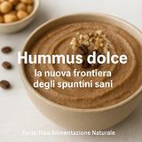 Hummus dolce: la nuova frontiera degli spuntini sani