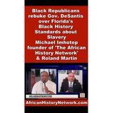 Black Republicans rebuke Gov. Ron DeSantis over Florida’s Black History Standard