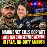 Marine vet kills cop wife with her own service weapon in fatal on-duty ambush - True Crime News