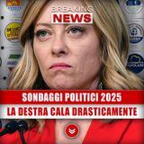 Sondaggi Politici 2025: La Destra Cala Drasticamente!