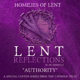 Lent Reflections - Authority