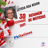 Resumen de Noticias Diciembre 30, 2021 | La Noticia con Leticia