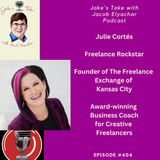 JULIE CORTÉS TALKS FREELANCE ROCKSTAR + BATTLING ANTISEMITISM | JTWJE #404