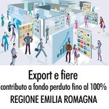 Export e fiere, contributo a fondo perduto fino al 100% dalla Regione Emilia Romagna