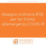 Assegno ordinario (FIS) per far fronte all’emergenza COVID-19