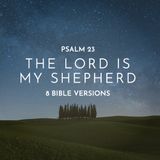 The Lord is My Shepherd: 8 Bible Versions