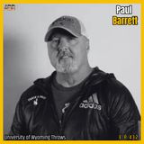 University of Wyoming Throws Coach Paul Barrett: NCAA Weight Throw Champ, Low-Volume Training, JUCO Recruiting & Hammer Throw Development