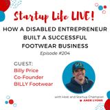 EP 204 How a Disabled Entrepreneur Built a Successful Footwear Business