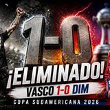 😱 Vasco da Gama 1-0 Medellín | ¡El DIM quedó eliminado! 💔⚽ #Shorts