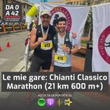 Le mie gare: Chianti Classico Marathon (21 km 600 m+)