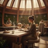 The Tides of the Maker’s Atrium | Cozy Sci-Fi Story