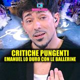 Ad Amici Emanuel Lo Spiazza: Critiche Pungenti alle Ballerine!