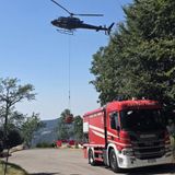 Lavoro di squadra e Canadair da Roma: domato l’incendio sul monte Formiga
