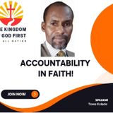 ACCOUNTABILITY IN FAITH!