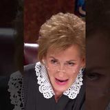 Judge Judy's fed up! #judgejudy #shorts