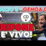 LAZIO-GENOA 3-0 risultato bugiardo per un GRIFONE che gioca quasi alla pari e cede solo alla fine