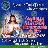 Coronilla a la Divina Misericordia de Hoy Domingo 25 de Enero 2026. 🙏 #coronillaaladivinamisericordia