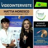 MATTIA MORESCO su VOCI.fm da "VOCI NELL'OMBRA 2023" - clicca play e ascolta l'intervista