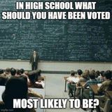 Dumb Ass Question: What SHOULD You Have Been Voted Most Likely to Be