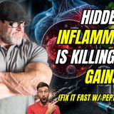 Hidden Inflammation Is Killing Your Gains (Fix It Fast w/ Peptides + Diet)