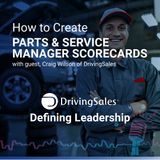 How to Create Parts and Service Manager Scorecards