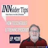 How to Schedule a Training Program | INNsider Tips-039
