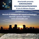 Archeoastronomia - Metodi di datazione dei reperti archeologici