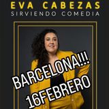 Parlem amb l'actriu Eva Cabezas. Show 'Sirviendo Comedia' a Teatre Muntaner
