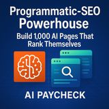 Programmatic-SEO Powerhouse: Build 1,000 AI Pages That Rank Themselves & Print Passive Income on Autopilot