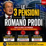 Le tre pensioni di Romano Prodi: quanto percepisce l’ex presidente del Consiglio