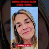 Savannah Guthrie Chokes Back Tears In Million Dollar Plea For Her Mother Nancy #nancyguthrie #shorts