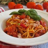 La pasta alla amatriciana
