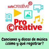 Canciones y discos de música ¿cómo y qué registrar?