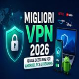Migliori VPN 2026- quale scegliere per Android, PC e streaming