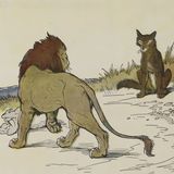 De Wolf en de Leeuw | Aesopus Fabels