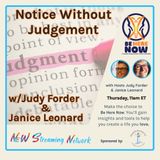 Notice Without Judgement