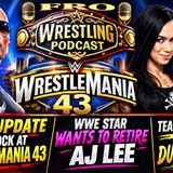 Major Update on The Rock at WrestleMania 34 - WWE Star wants to Retire AJ Lee - Teams Announced for Dusty Classic