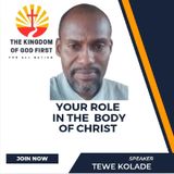 YOUR ROLE IN THE BODY OF CHRIST