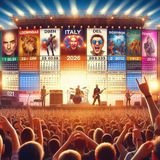 I Grandi Concerti 2026: da Nick Cave e Robbie Williams al mito di Vasco Rossi