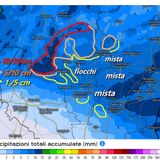 Neve in arrivo a basso quota: le previsioni dettagliate per fasce orarie