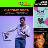 GIACOMO SISCA art director del PREMIO PLAY su VOCI.fm - clicca PLAY e ascolta l'intervista