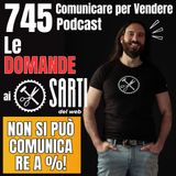 745 - Non si può comunicare a percentuale!