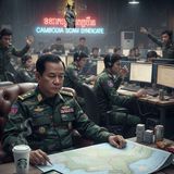 Scam city fanno da sfondo alle mine che brillano sul confine tra Cambogia e Thailandia