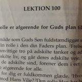 Lektion 100. Et Kursus I Mirakler